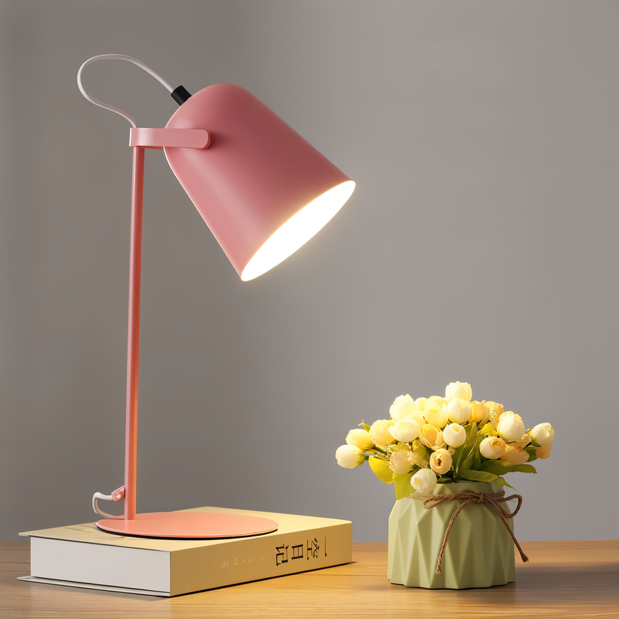 Scandinavian Desk Lamp | LED Adjustable Arm with Colorful Design | Perfect for Comfortable Workspaces 1