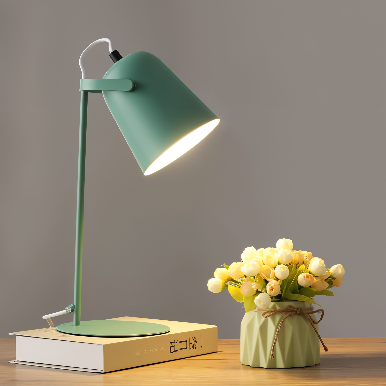 Scandinavian Desk Lamp | LED Adjustable Arm with Colorful Design | Perfect for Comfortable Workspaces 8
