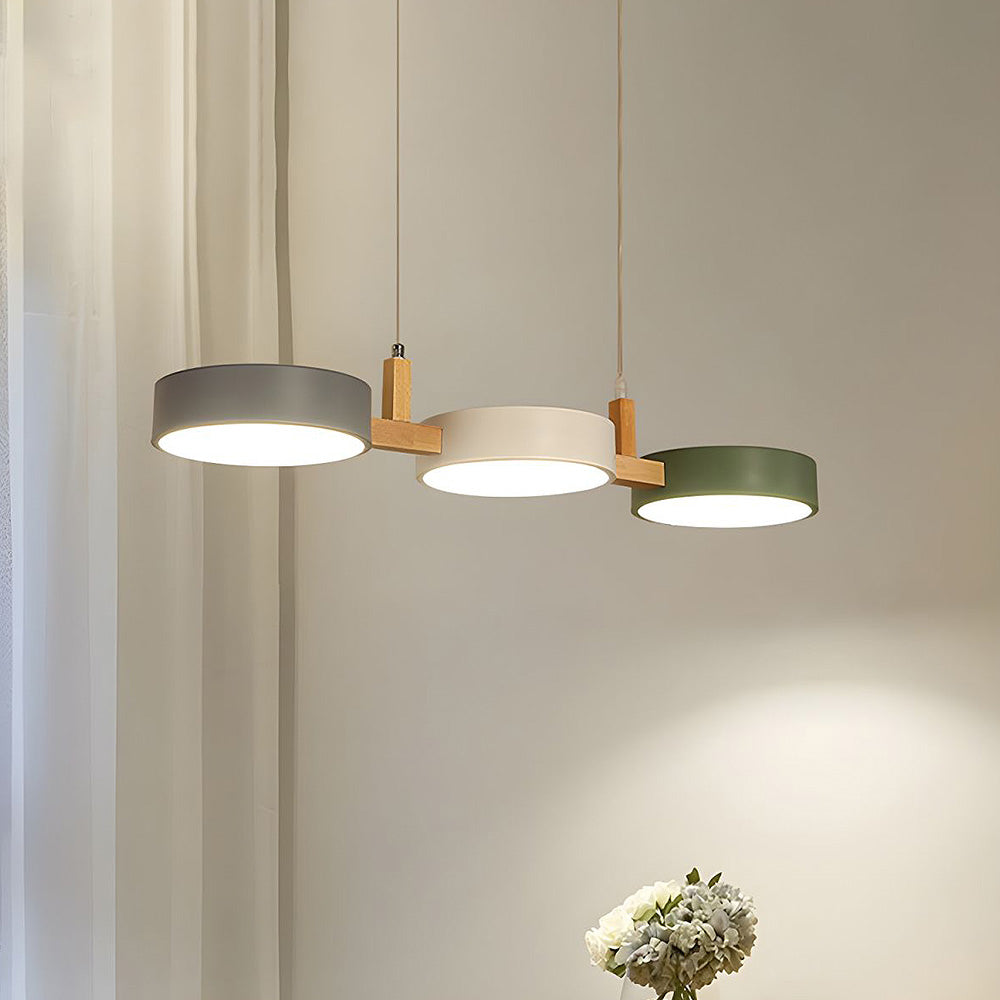 Scandinavian Elegance | Modern LED Ceiling Light with Built-in Design | Space-Saving Illumination for Kitchen and Living Room 3