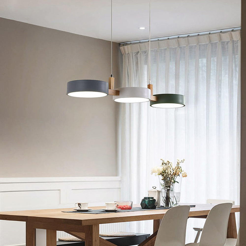 Scandinavian Elegance | Modern LED Ceiling Light with Built-in Design | Space-Saving Illumination for Kitchen and Living Room 4