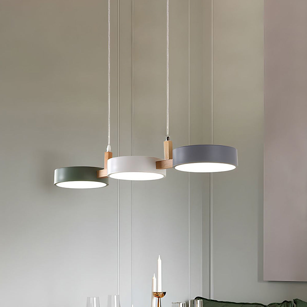 Scandinavian Elegance | Modern LED Ceiling Light with Built-in Design | Space-Saving Illumination for Kitchen and Living Room 5