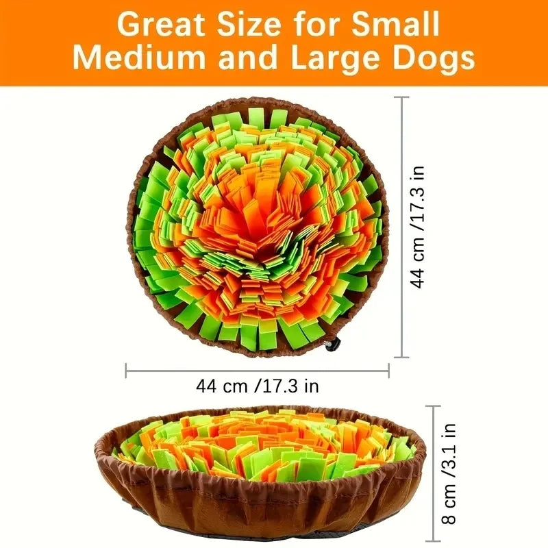 SniffNest™ Snuffelmat Hond – Tegen Schrokken & Verveling