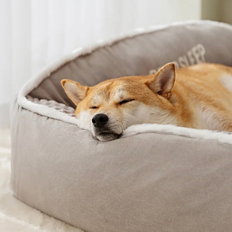 Orthopedische Hondenmand van Traagschuim met Verhoogde Randen – Zacht en Warm voor Optimale Ontspanning - 5
