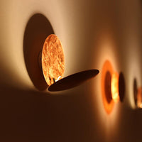 Elegant Home Decor | Modern Wall Light with Unique Rotating Discs | Warm LED Glow for Ambiance 3