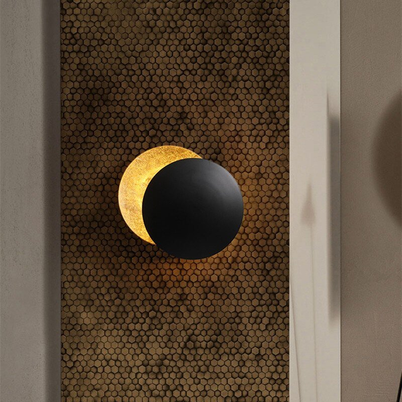 Elegant Home Decor | Modern Wall Light with Unique Rotating Discs | Warm LED Glow for Ambiance 1