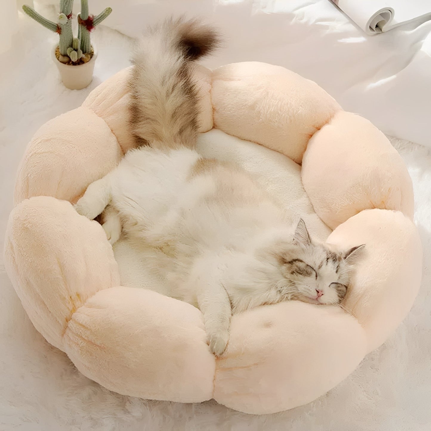 SnugBloom Kattenbed - Warm en Comfortabel Voor Jouw Kat 0