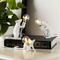 Whimsical Mouse Table Lamp | Unique Resin Design with LED Light | Playful Decor for Cozy Spaces 8