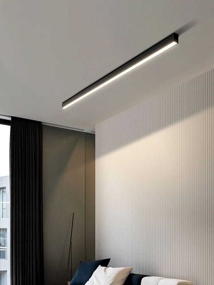 StyleLight | Linear LED Pendant Light with Adjustable Length | Minimalist Design for Modern Spaces 5