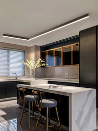 StyleLight | Linear LED Pendant Light with Adjustable Length | Minimalist Design for Modern Spaces 7