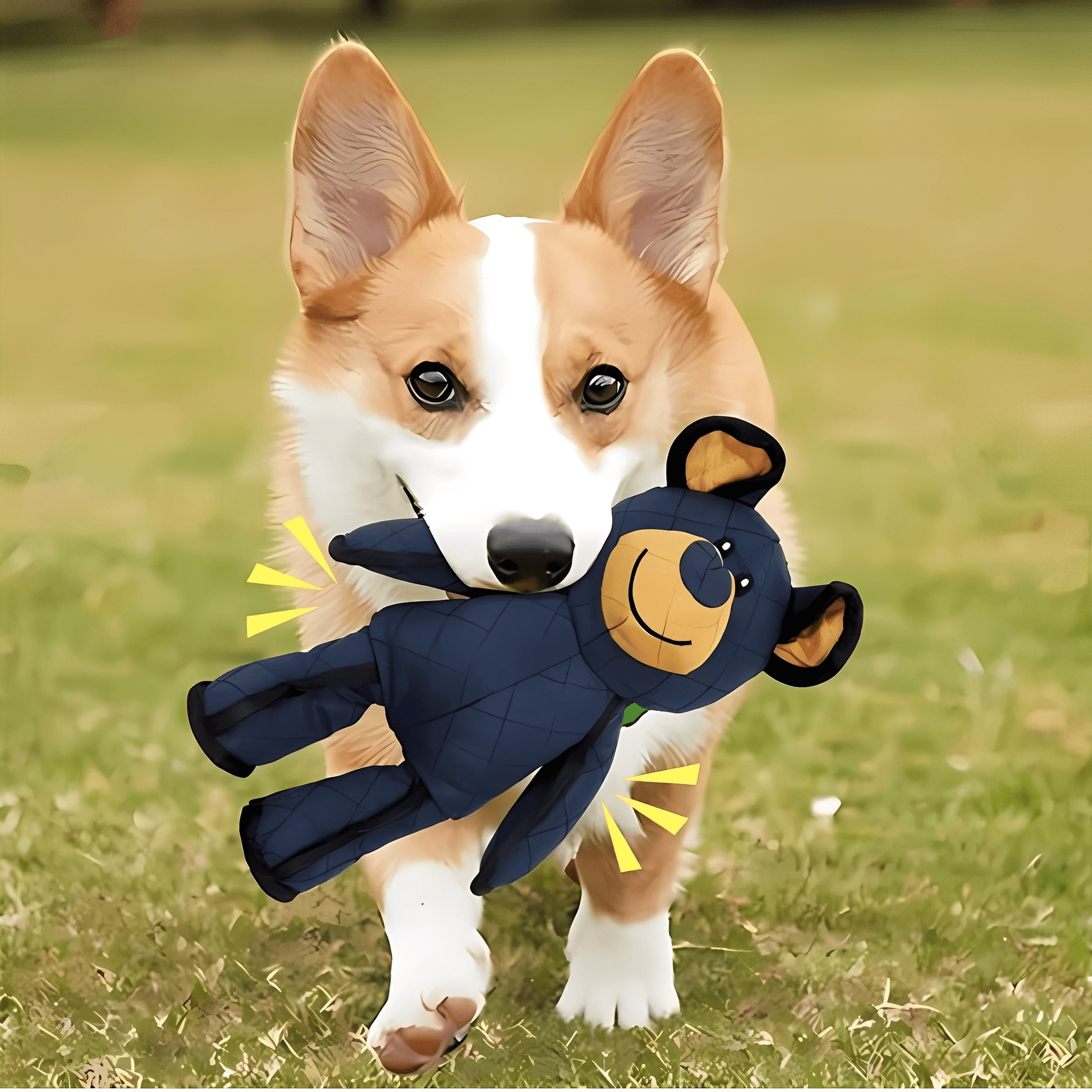 TuffSnugg Kauwbestendig Speeltje Voor Gelukkige Honden 0