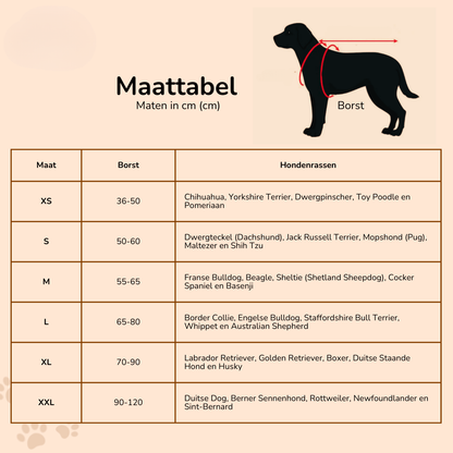 Gepersonaliseerd Hondentuigje - Veiligheid
