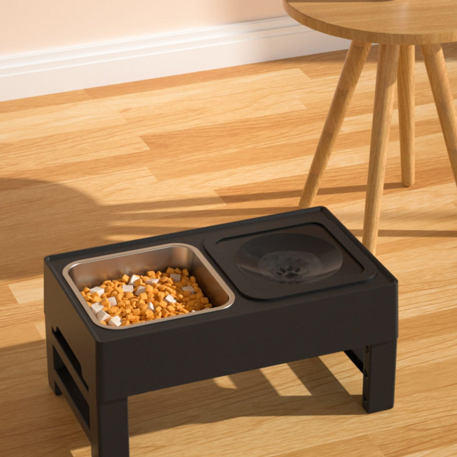 Pet Feeding Bowl | Adjustable Height with Anti-Tip Design | Space-Saving Solution for Healthy Eating 1