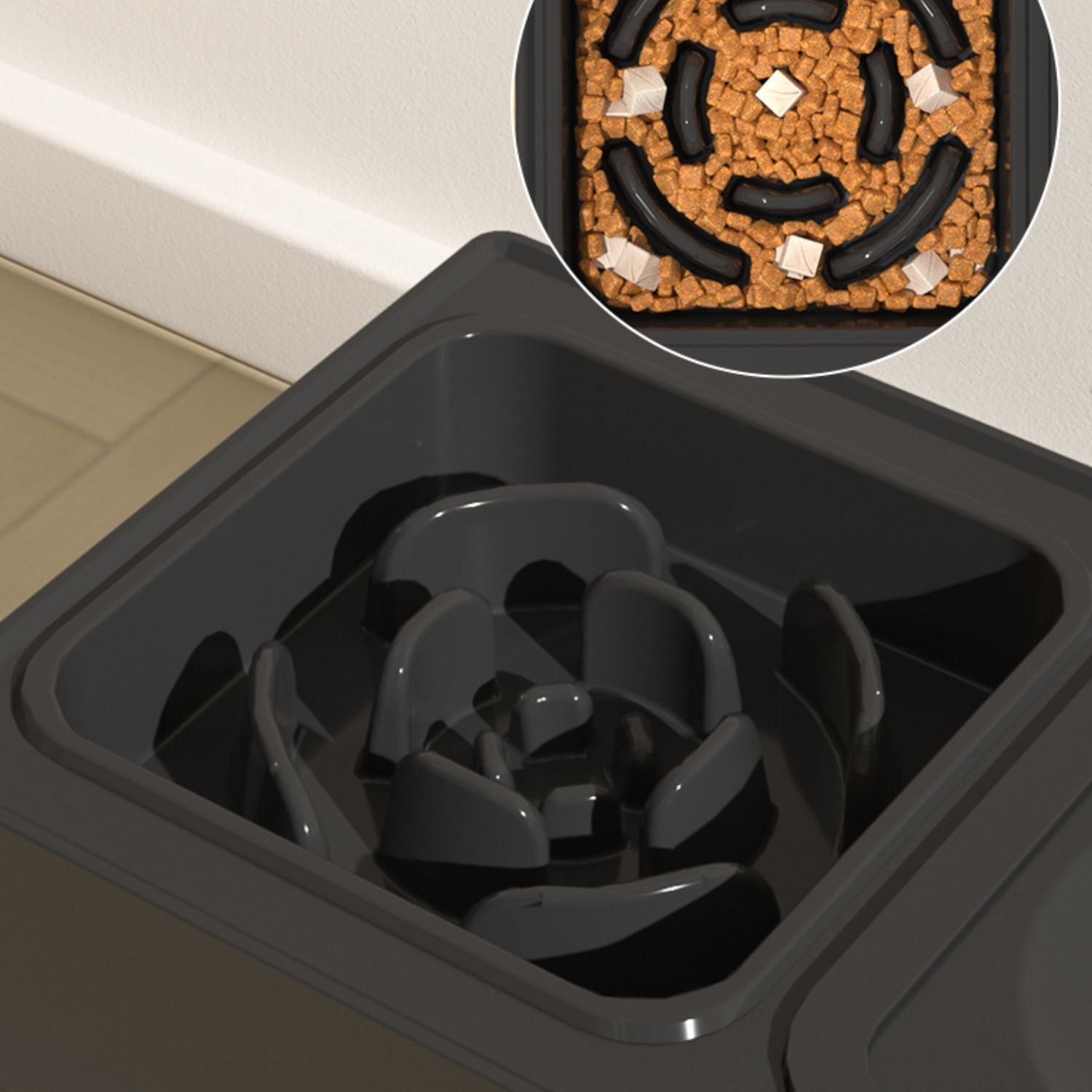 Verstelbare Dierenvoerbak Voor Honden & Katten - Gezond Eten 7