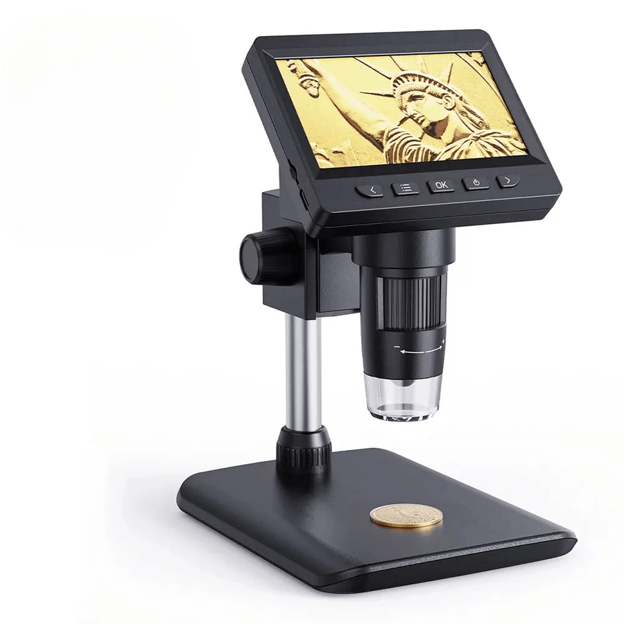 Visionlab | Digital Microscope Camera with Adjustable HD Screen | Enhanced Precision for Electronics and Jewelry 1