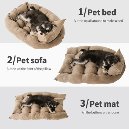 Zachte Honden- en Kattenbed Mat Voor Comfortabel Slapen 4
