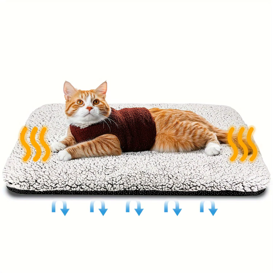 Zelfverwarmend Kattenbed met Anti-Slip Bodem – Wasbaar en Duurzaam Design 2