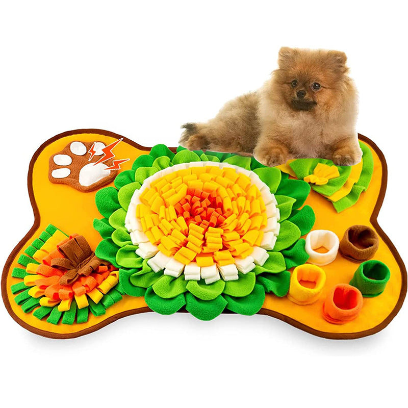 Snuffelmat voor Honden - Mentale Stimulatie, Vermindert Verveling en Stress, Wasbaar en Duurzaam, Geschikt voor Alle Rassen - 11