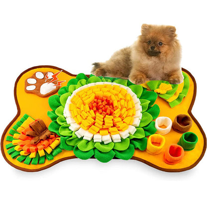 Snuffelmat voor Honden - Mentale Stimulatie, Vermindert Verveling en Stress, Wasbaar en Duurzaam, Geschikt voor Alle Rassen - 11