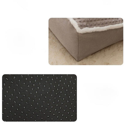 Orthopedische Hondenmand van Traagschuim met Verhoogde Randen – Zacht en Warm voor Optimale Ontspanning - 7