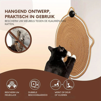 MatGuard™ Katten Krabmat Katoen – Beschermt Je Meubels