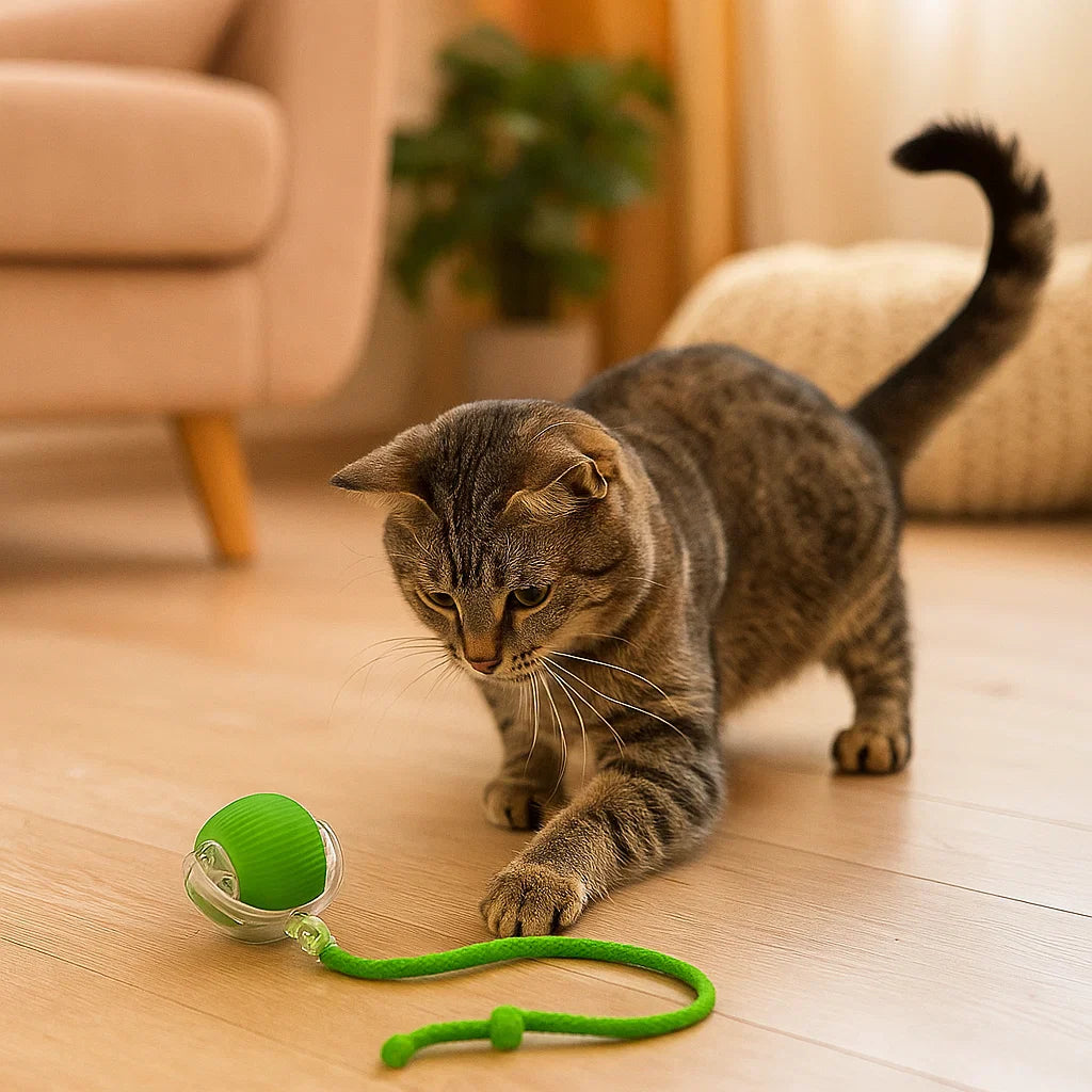 Kat jaagt ChaseJoy bewegend speelgoed