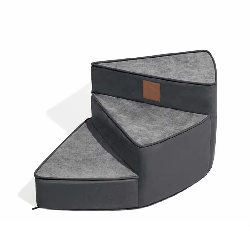 StepEase | Dog Stairs with Non-Slip Design & Water-Resistant Material | Safe Access for Beds and Furniture 16